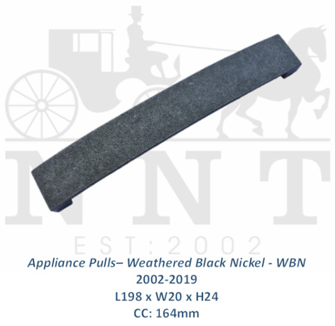 Appliance Pulls Weathered Black Nikel - WBN 2002-2019